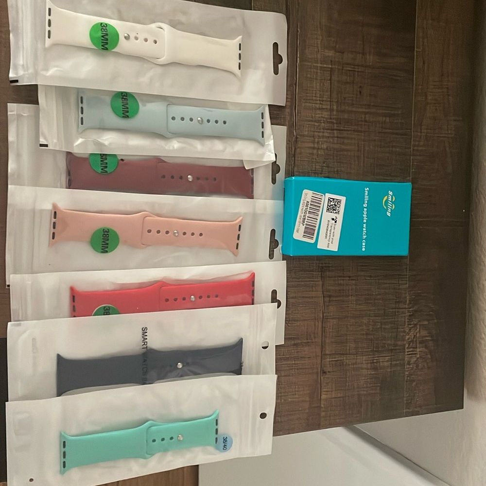 38mm Apple Watch case cover and wrist bands